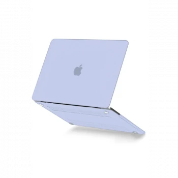 Apple Macbook Pro 13 2020 Macbook Buzlu Kapak - Lila