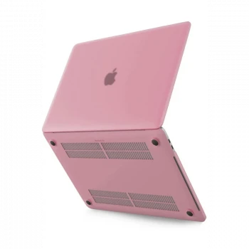 Apple Macbook Pro 13 2020 Macbook Buzlu Kapak - Pembe