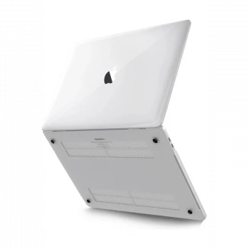 Apple Macbook Pro 16.2 2021 Macbook Buzlu Kapak - Şeffaf