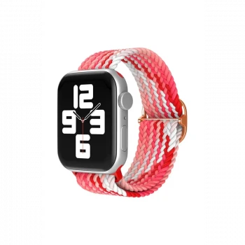 Apple Watch 38mm Star Kordon - Pembe-Kırmızı