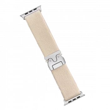 Apple Watch 42mm Forest Kumaş Kordon - Krem