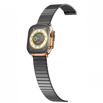 Apple Watch 42mm Made Metal Kordon - Siyah