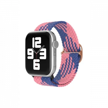 Apple Watch 42mm Star Kordon - Pembe-Mavi