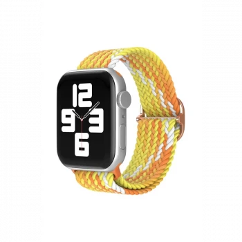 Apple Watch 42mm Star Kordon - Turuncu-Sarı