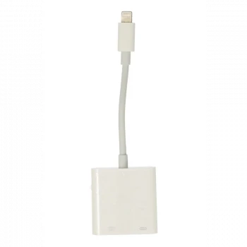 APR22 Iphone Otg 2in1 - Beyaz