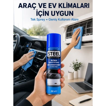 Araç Kliması ve Ev Tipi Klimalar İçin Temizlik Çözümü