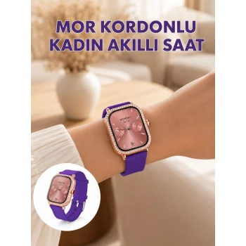 Arama Özellikli Dokunmatik Ekranlı Kadın Akıllı Saat