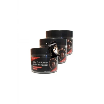 Belly fatBurner Sweat Enhancer Kadınlar için krem 3x100 ml + 1 Adet Jel ile