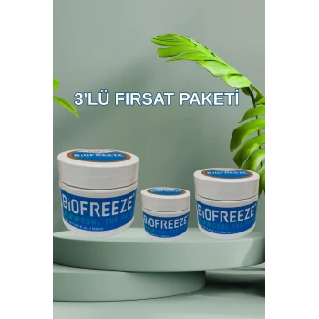 BİOFREEZE KREMİ 150 ML X 3 ADET