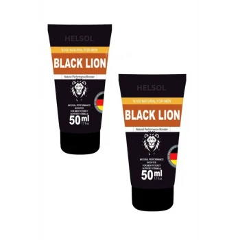 Black Lion Gel 5x Erkeklere Özel Sertleşme Jeli X 2 Adet