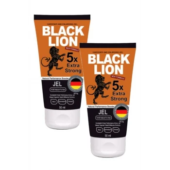 Black Lıon Jel Sertleştirmeli Büyütmeli Erkek Kremi 50ml X 2 Adet