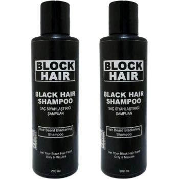 Block Hair Şampuan 200 ml x 2 Adet