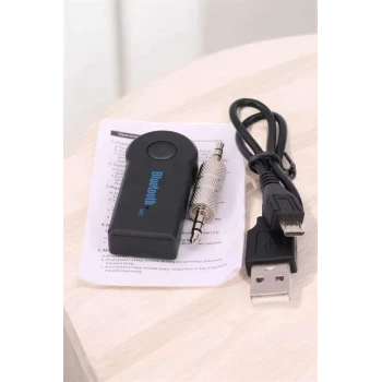 Bluetooth Araç Kiti Bt 350 Aux Çıkışlı Tüm Araçlara Uyumlu
