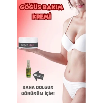 Bombsize Göğüs Büyütme Ve Sıkılaştırma 50 ML + Çörek Otu Yağı 30 ML