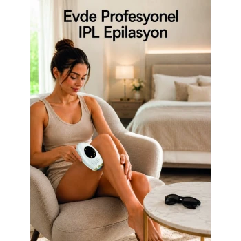 Buz Başlıklı IPL Lazer Epilasyon Cihazı