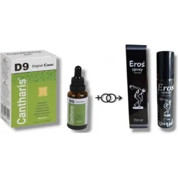 CANTHARİS D9 KADINLARA ÖZEL DAMLA + SPREY