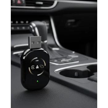 CarPlay Destekli Araçlar İçin Kablosuz Android Auto Dönüştürücü