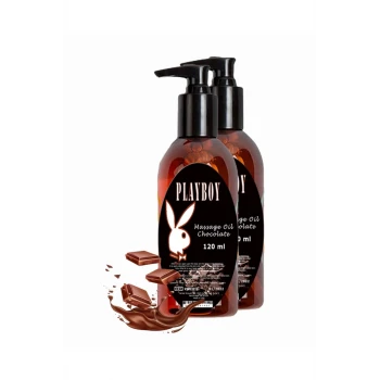 Çikolata Aromalı Vücut Masaj Yağı 120ml Chocolate Flavored Massage Oil 2 Adet