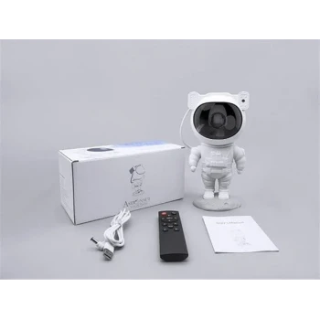 Çocuklara Özel Projeksiyon Astronot Lamba Speaker Sevimli