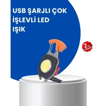 Çok Modlu LED Işıklı Pratik Anahtarlık