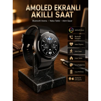 Çoklu Kordon Hediyeli Akıllı Saat Çağrı Cevaplama Müzik Dinleme Dokunmatik Ekran