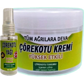ÇÖREK OTU KREMİ 100 ML + 30 ML ÇÖREK OTU YAĞI