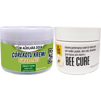 ÇÖREK OTU KREMİ 150 ML + BEECURE KREM 150 ML / TESKİN KREM SETİ