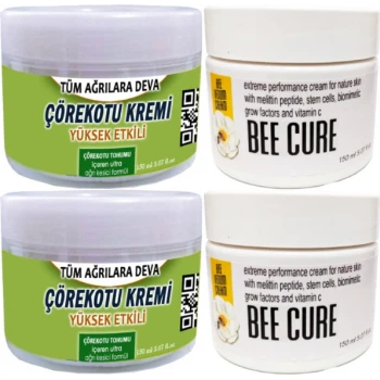 ÇÖREK OTU KREMİ 2 ADET 150 ML + 2 ADET BEECURE KREM 150 ML / KREM SETİ