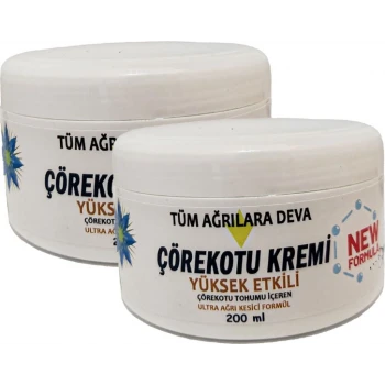 ÇÖREK OTU KREMİ WHİTE BOX 200 ML KREMİ 2 ADET