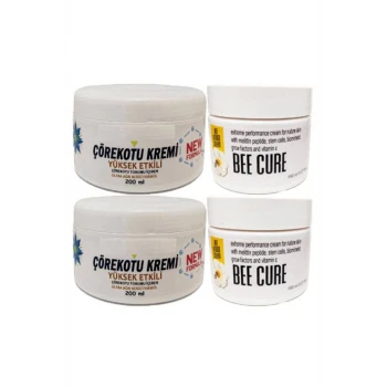 Çörek Otu Kremi XL Boy Rahatlatıcı Krem 2x200 ml+Bee Cure Krem 2x150 ml