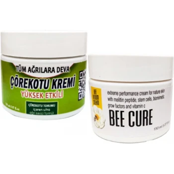ÇÖREKOTU ÇÖREK OTU KREMİ ORTA BOY 100 ML KREM + BEE CURE KREM 150 ML