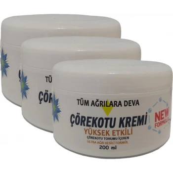 COREX ÇÖREK OTU KREMİ 3 ADET 200 ML KREMİ