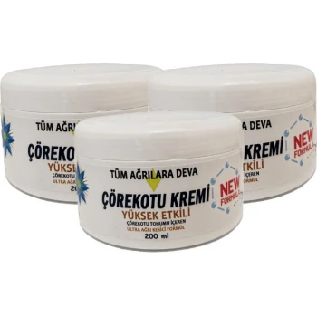 COREX ÇÖREK OTU KREMİ WHİTE BOX 200 ML KREMİ 3 ADET