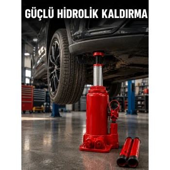 Dayanıklı Çelik Gövdeye Sahip Kompakt Hidrolik Kriko