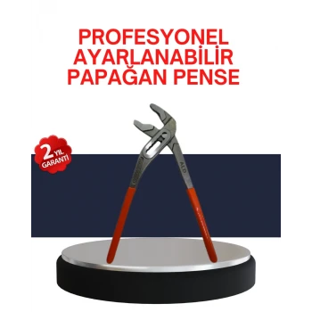 Dayanıklı Çelik Papağan Pense Ergonomik Yalıtımlı Sap