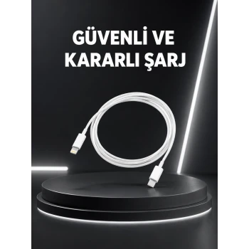 Dayanıklı TPE Lightning Kablo – 30W Hızlı Şarj ve Veri Transferi