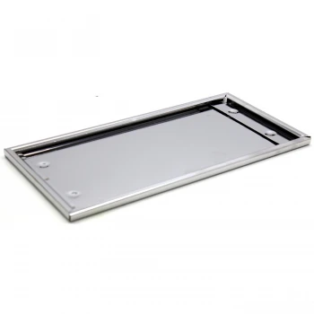Dikdörtgen Krom Plakalık Araba Plaka Altlığı 30x16cm
