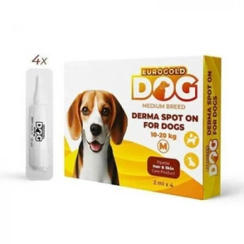 Dog Deri Bakım Damlası 10-20 Kg 4x2 Ml