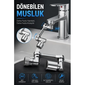 DÖNEBİLEN MUSLUK ÖZEL SU AKIŞ TASARIMI