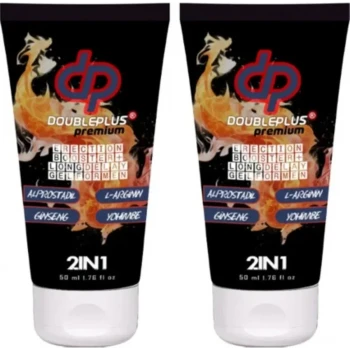 DP DOUBLE PLUS PREMİUM ERKEKLERE ÖZEL JEL 50 ML 2 ADET