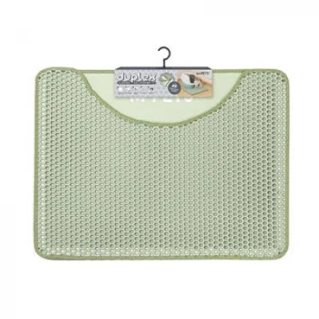 Duplex Elekli Kedi Kumu Paspası Yeşil 60x45 Cm