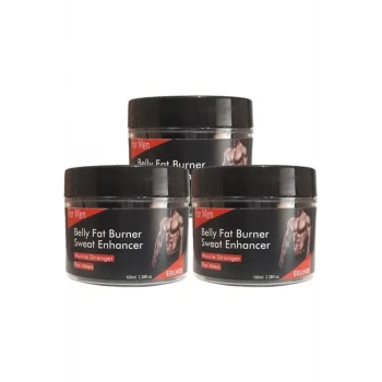 Eelhoe Belly 3lü Adet Fatburner Sweat Enhancer Erkeklere Özel  Şekillendirme Kremi 100 ml