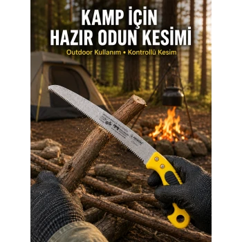 El Tipi Bahçe Bıçkısı Dayanıklı Çelik Kesim Testeresi