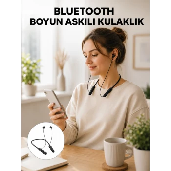 Ergonomik Tasarımlı Bluetooth Kulaklık – Gürültü Azaltmalı, Manyetik Yeni Nesil