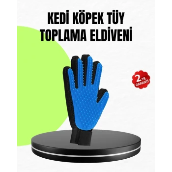 Evcil Hayvan Bakım Eldiveni – Masaj ve Tüy Toplama Özellikli Silikon Eldiven