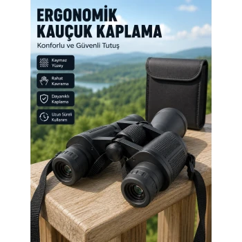 FMC Optik Mercekli Profesyonel Dürbün Suya Dayanıklı Taşıma Çantalı