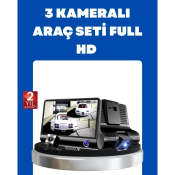 G-Sensör, Park Modu ve Döngüsel Kayıt Destekli Araç DVR