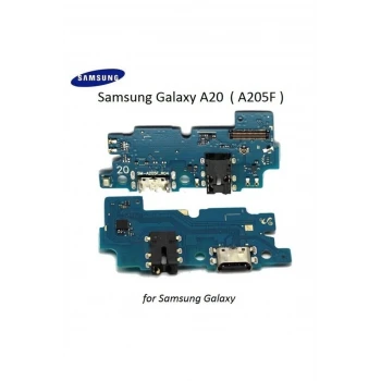 Galaxy A20 ( A205f ) Şarj Kulaklık Soket Mikrofon