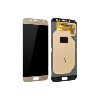 Galaxy J7 Pro J730 Lcd Ekran Altın Revize