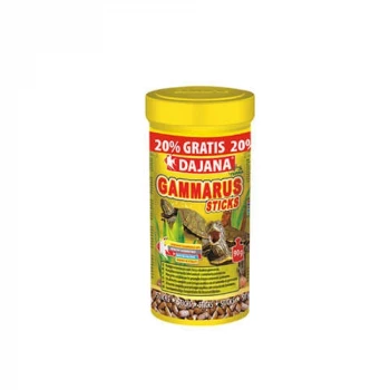 Gammarus Sticks 250 ml+50 ml Hediye Kaplumbağa Yemi 108 Gr